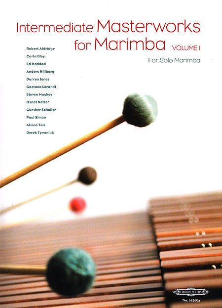 Intermediate Masterworks for Marimba Vol. 1 Cover