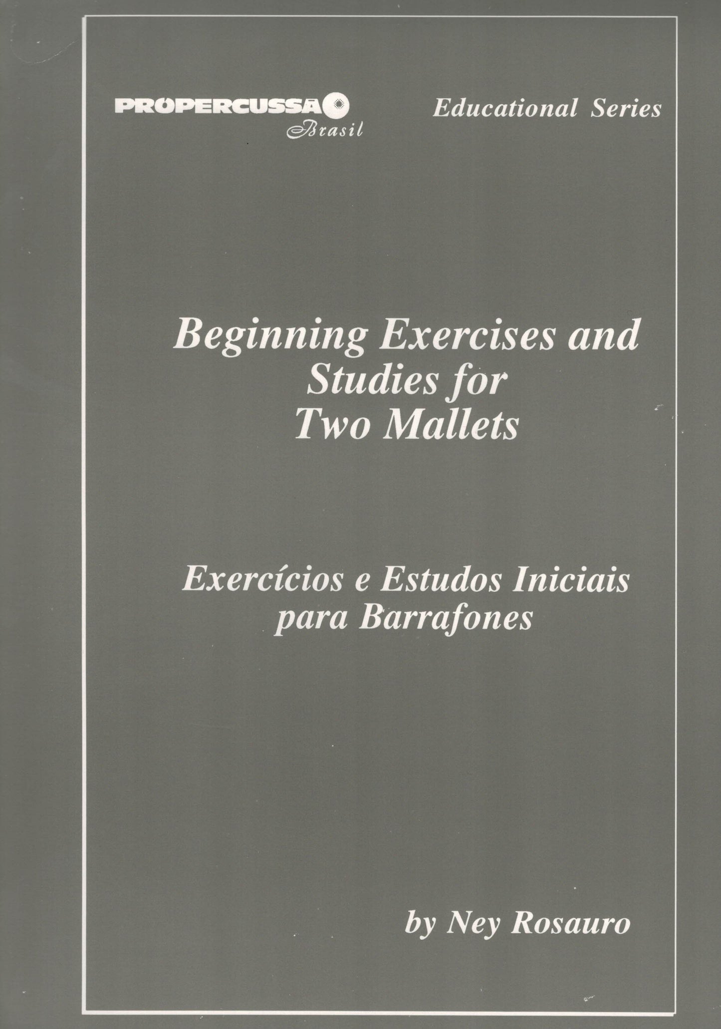 Beginning Exercises and Studies for Two Mallets Cover