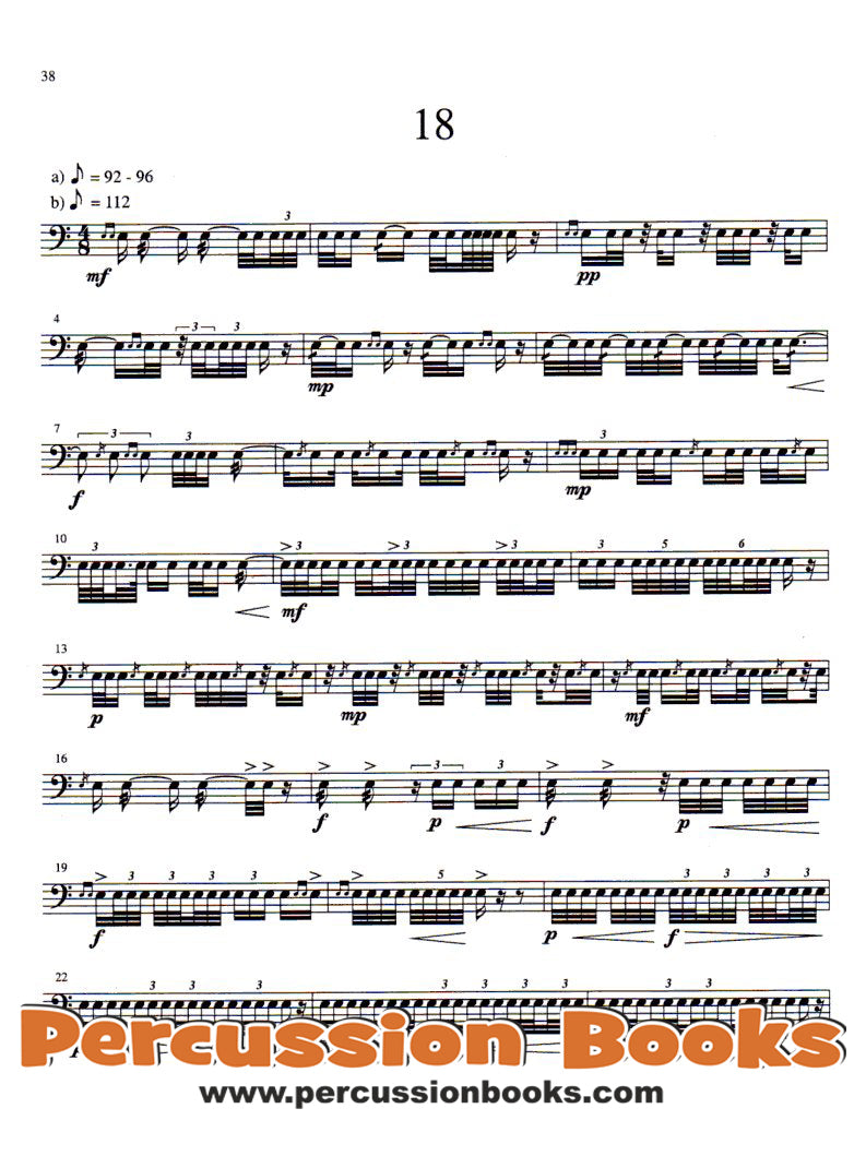 Etudes for Snare Drum Cover;Etudes for Snare Drum Sample 1;Etudes for Snare Drum Sample 2;Etudes for Snare Drum Sample 3