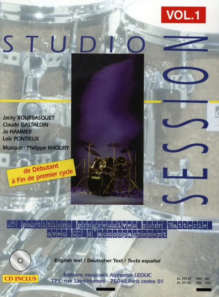Studio Session 1 + CD