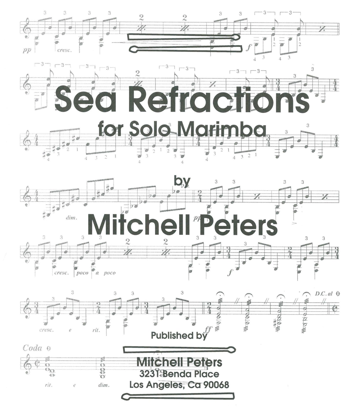 Sea Refractions Cover
