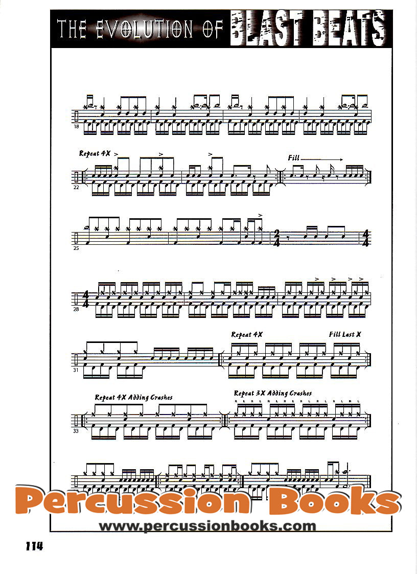 The Evolution Of Blast Beats Cover;The Evolution Of Blast Beats Sample 1;The Evolution Of Blast Beats Sample 2;The Evolution Of Blast Beats Sample 3