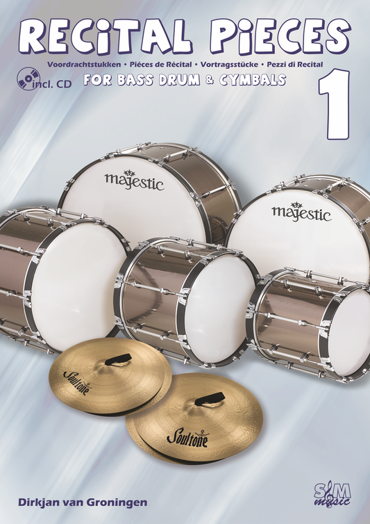 Recital Pieces For Bass Drum & Cymbals Volume 1