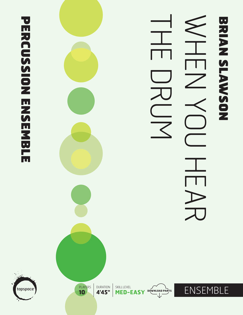 When You Hear the Drum | Brian Slawson