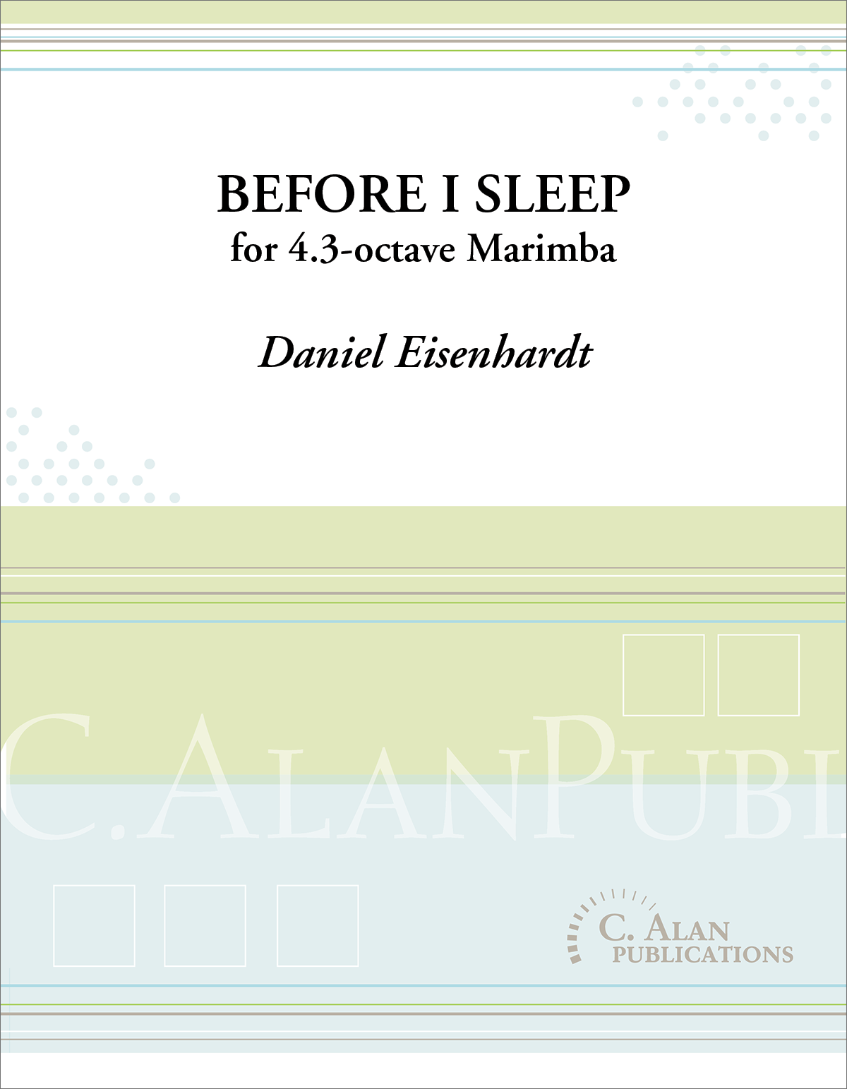 Before I Sleep | Eisenhardt, Daniel