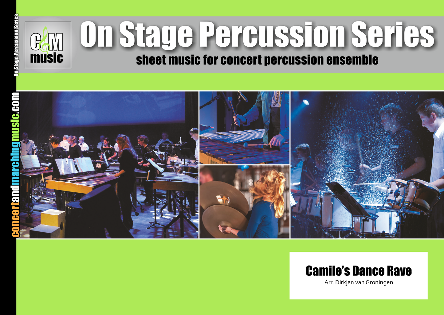 Camiles Dance Rave | Percussion Ensemble Sheet Music