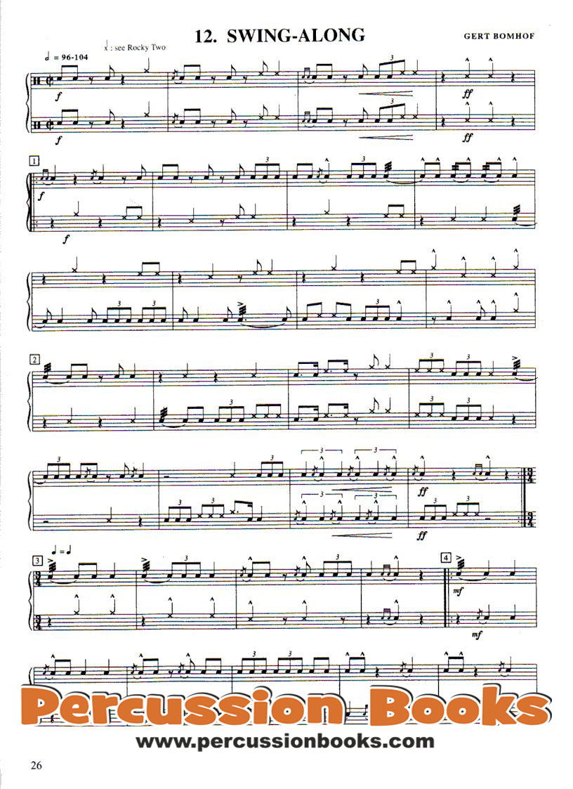12 Duets for Snare Drum Cover;12 Duets for Snare Drum Sample 1;12 Duets for Snare Drum Sample 2;12 Duets for Snare Drum Sample 3