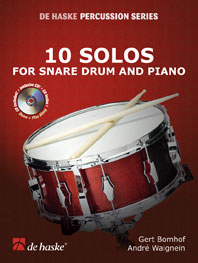10 Solos for Snare Drum And Piano Cover