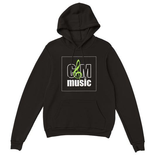 Black Unisex Concert & Marching Music  Hoodie