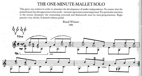 Six Solos for Vibraphone Vol. 1 Cover;Six Solos for Vibraphone Vol. 1 Sample 1;Six Solos for Vibraphone Vol. 1 Sample 2;Six Solos for Vibraphone Vol. 1 Sample 3;Six Solos for Vibraphone Vol. 1 Sample 4;Six Solos for Vibraphone Vol. 1 Sample 5
