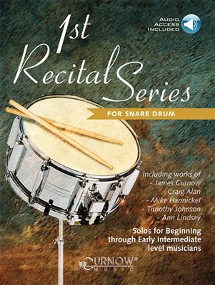 1st Recital Series for Snare Drum + Online Audio
