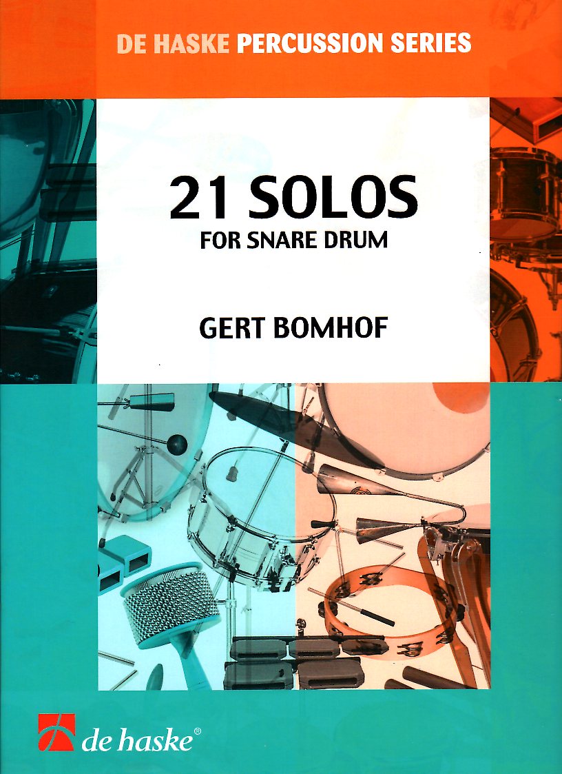21 Solos For Snare Drum Cover;21 Solos For Snare Drum Sample 1;21 Solos For Snare Drum Sample 2;21 Solos For Snare Drum Sample 3