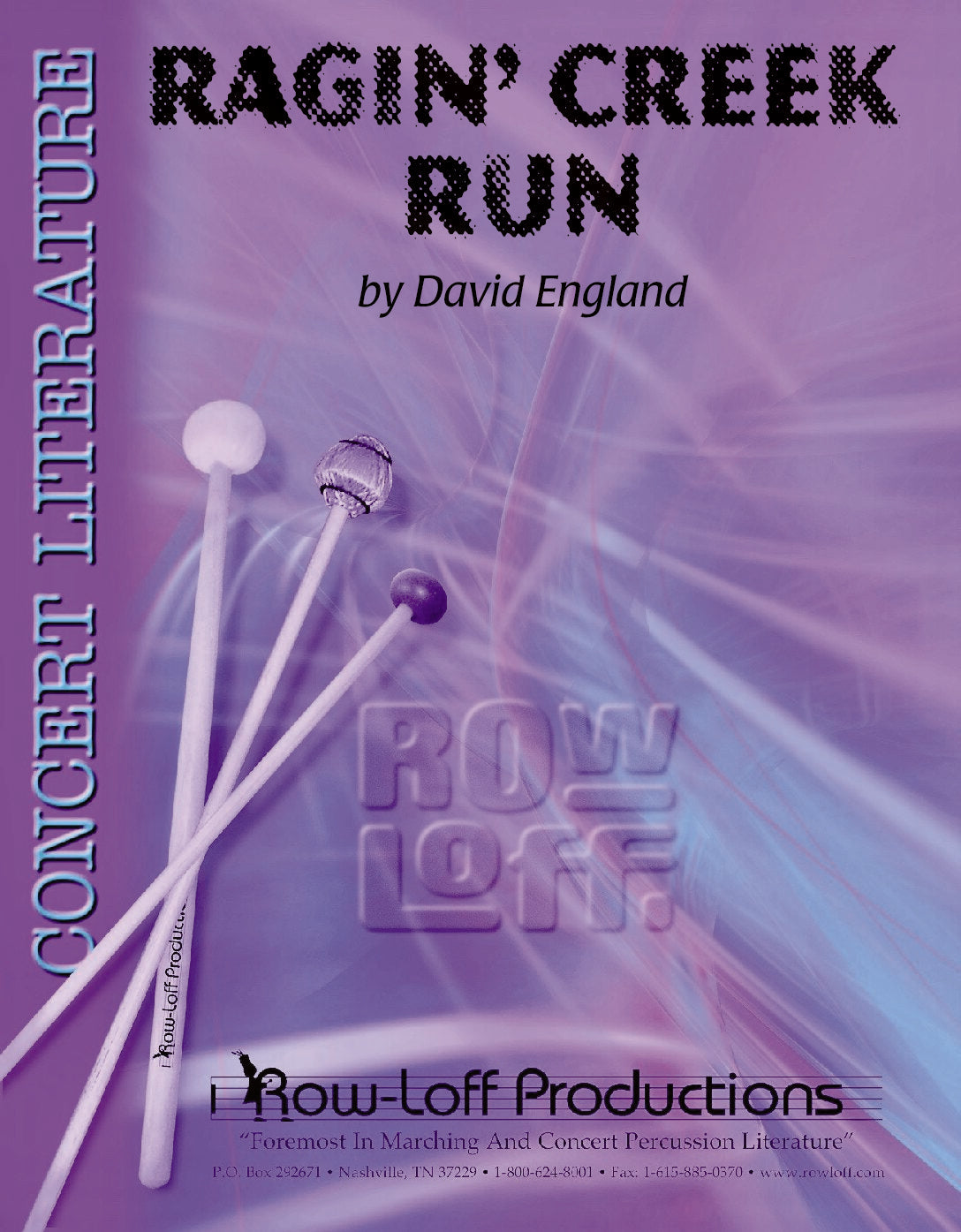 David Ragin Ragin’ Creek Run – Concert & Marching Music