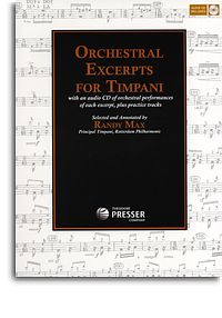 Orchestral Excerpts for Timpani Cover