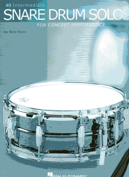 40 Intermediate Snare Drum Solos Cover;40 Intermediate Snare Drum Solos Sample 1;40 Intermediate Snare Drum Solos Sample 2;40 Intermediate Snare Drum Solos Sample 3