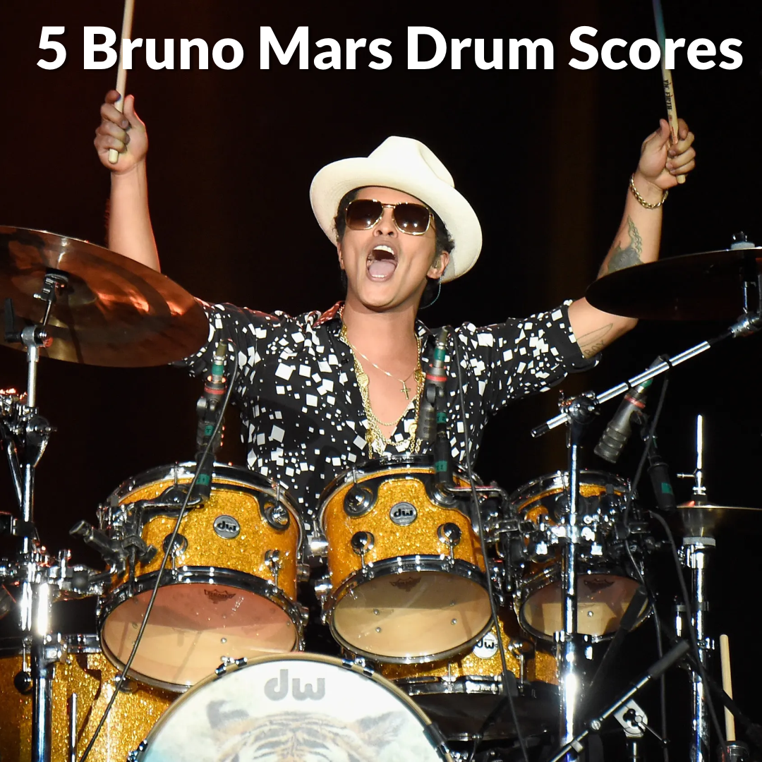 Download 5 Bruno Mars Drum Score