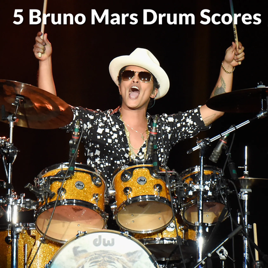 Download 5 Bruno Mars Drum Score