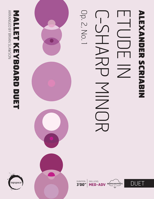 Etude in C# Minor | by Scriabin; arr. Brian Slawson