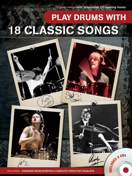 Play Drums With 18 Classic Songs Cover