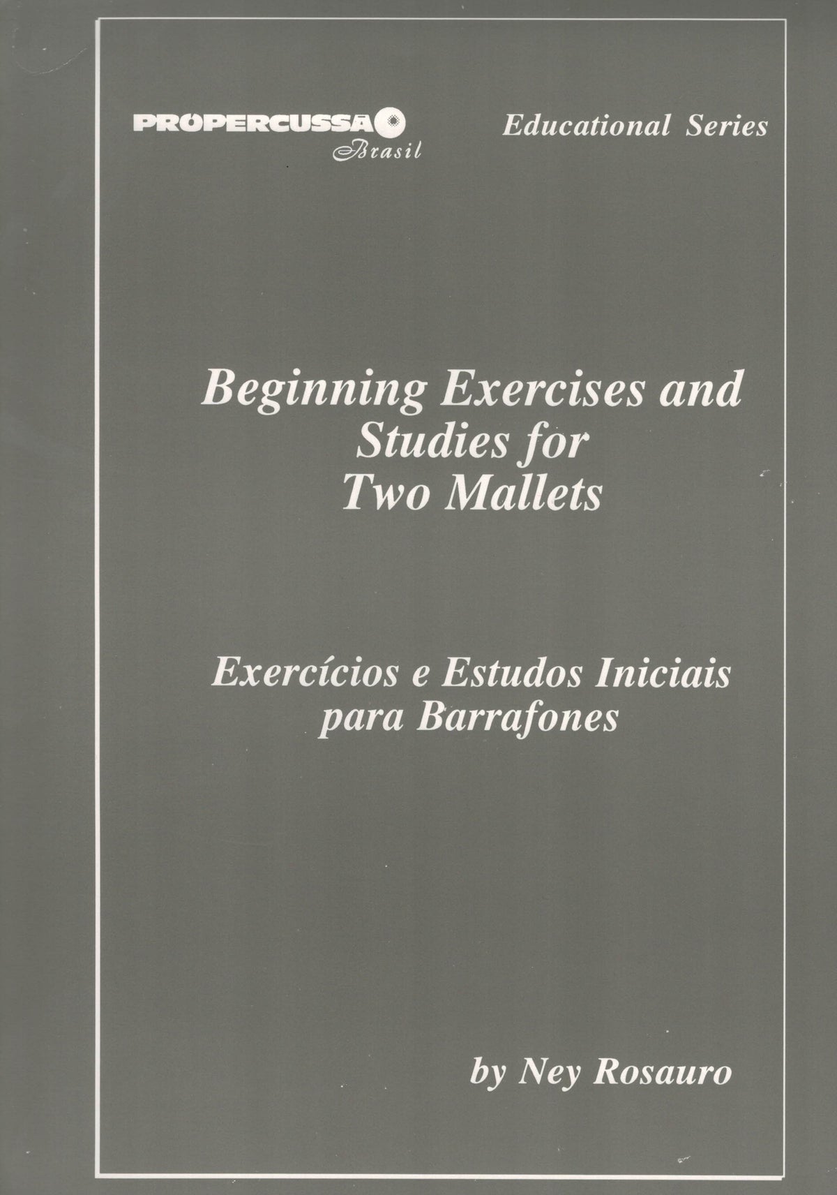 Beginning Exercises and Studies for Two Mallets Cover
