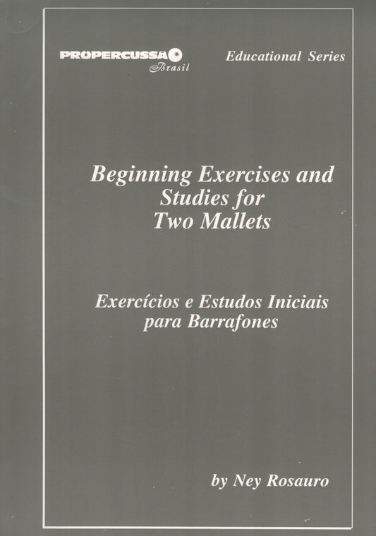 Beginning Exercises and Studies for Two Mallets Cover