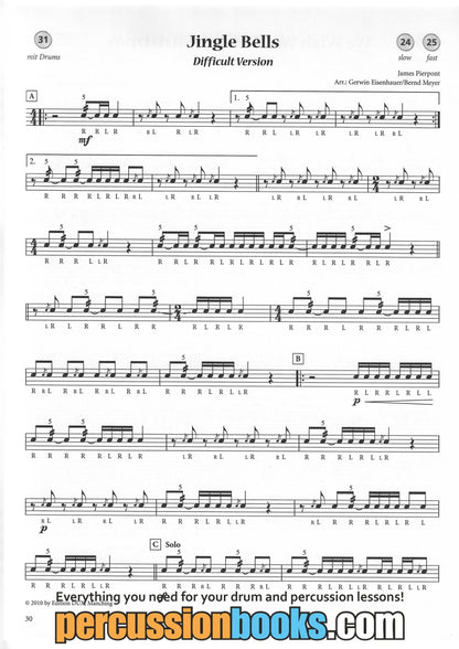 The Christmas Drum Book