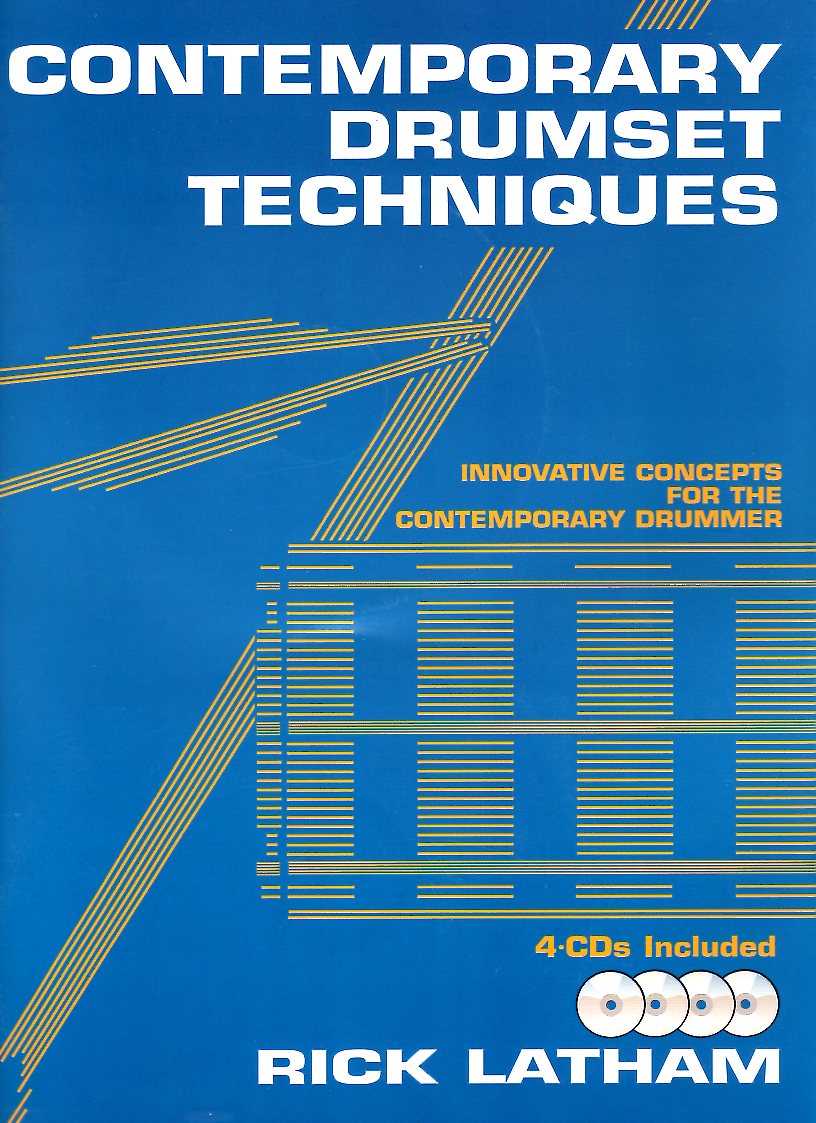 Contemporary Drumset Techniques Cover;Contemporary Drumset Techniques Sample 1;Contemporary Drumset Techniques Sample 2;Contemporary Drumset Techniques Sample 3