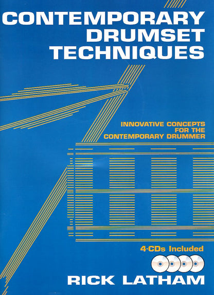 Contemporary Drumset Techniques Cover;Contemporary Drumset Techniques Sample 1;Contemporary Drumset Techniques Sample 2;Contemporary Drumset Techniques Sample 3