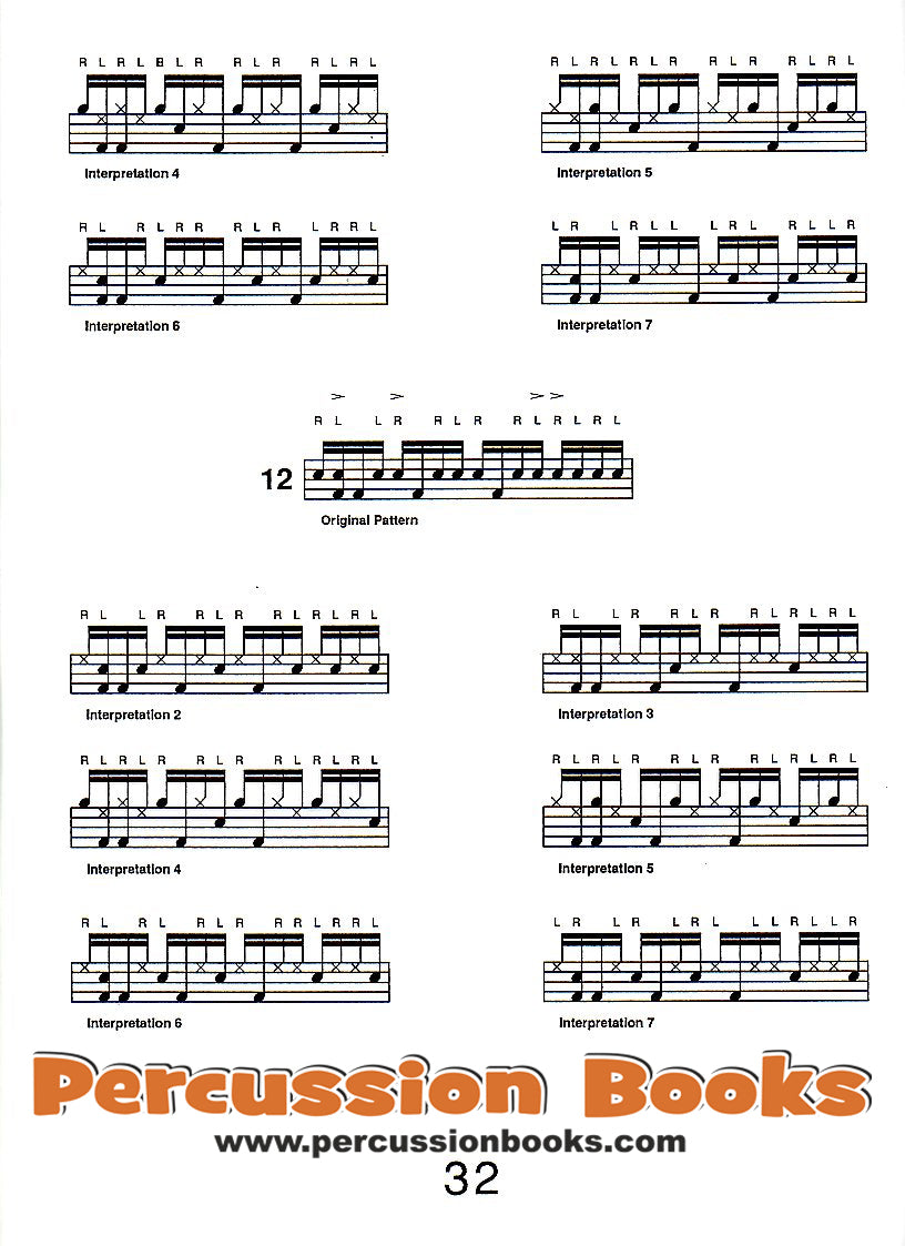 Contemporary Drumset Techniques Cover;Contemporary Drumset Techniques Sample 1;Contemporary Drumset Techniques Sample 2;Contemporary Drumset Techniques Sample 3
