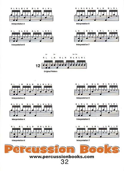 Contemporary Drumset Techniques Cover;Contemporary Drumset Techniques Sample 1;Contemporary Drumset Techniques Sample 2;Contemporary Drumset Techniques Sample 3