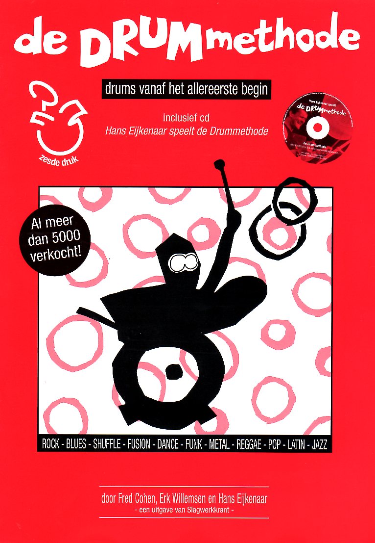 De Drummethode Cover;De Drummethode Sample 1;De Drummethode Sample 2;De Drummethode Sample 3