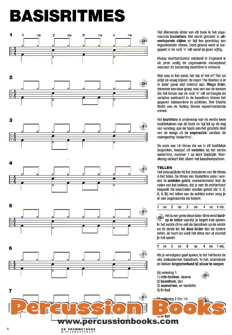 De Drummethode Cover;De Drummethode Sample 1;De Drummethode Sample 2;De Drummethode Sample 3
