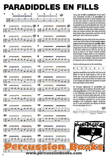 De Drummethode Cover;De Drummethode Sample 1;De Drummethode Sample 2;De Drummethode Sample 3