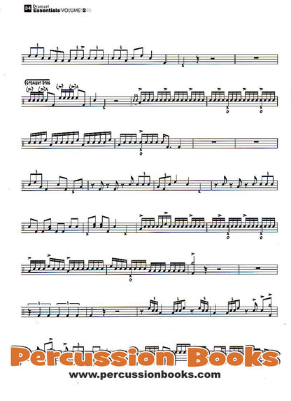 Drumset Essentials 2 Cover;Drumset Essentials 2 Sample 1;Drumset Essentials 2 Sample 2;Drumset Essentials 2 Sample 3