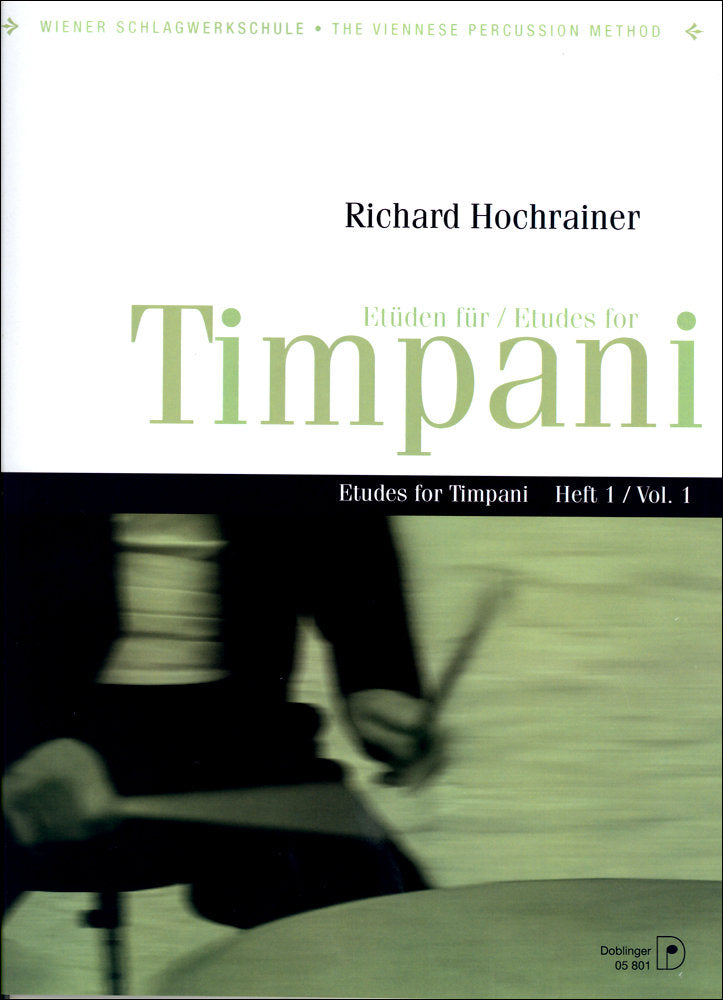 Etudes For Timpani 1 Cover
