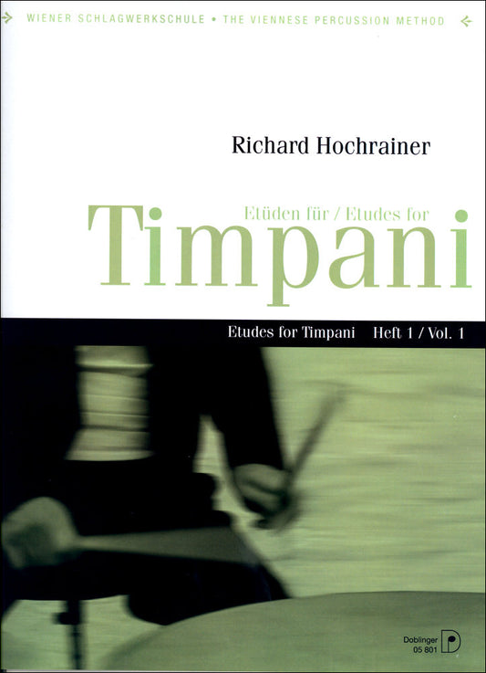 Etudes For Timpani 1 Cover