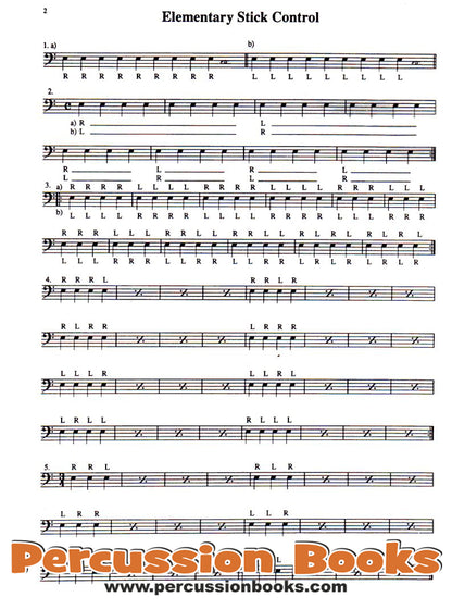 Elementary Snare Drum Studies Cover;Elementary Snare Drum Studies Sample 1;Elementary Snare Drum Studies Sample 2;Elementary Snare Drum Studies Sample 3