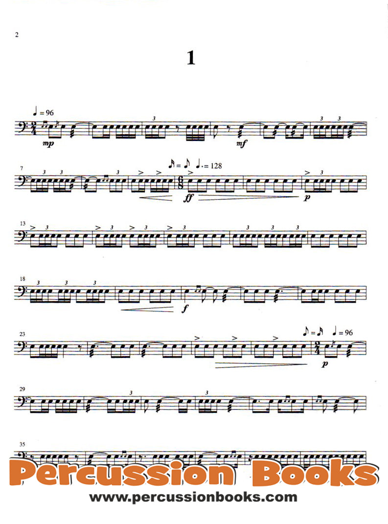 Etudes for Snare Drum Cover;Etudes for Snare Drum Sample 1;Etudes for Snare Drum Sample 2;Etudes for Snare Drum Sample 3