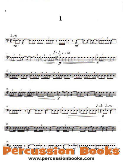 Etudes for Snare Drum Cover;Etudes for Snare Drum Sample 1;Etudes for Snare Drum Sample 2;Etudes for Snare Drum Sample 3