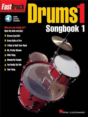 Fast Track Drums 1 Songbook 1 + CD
