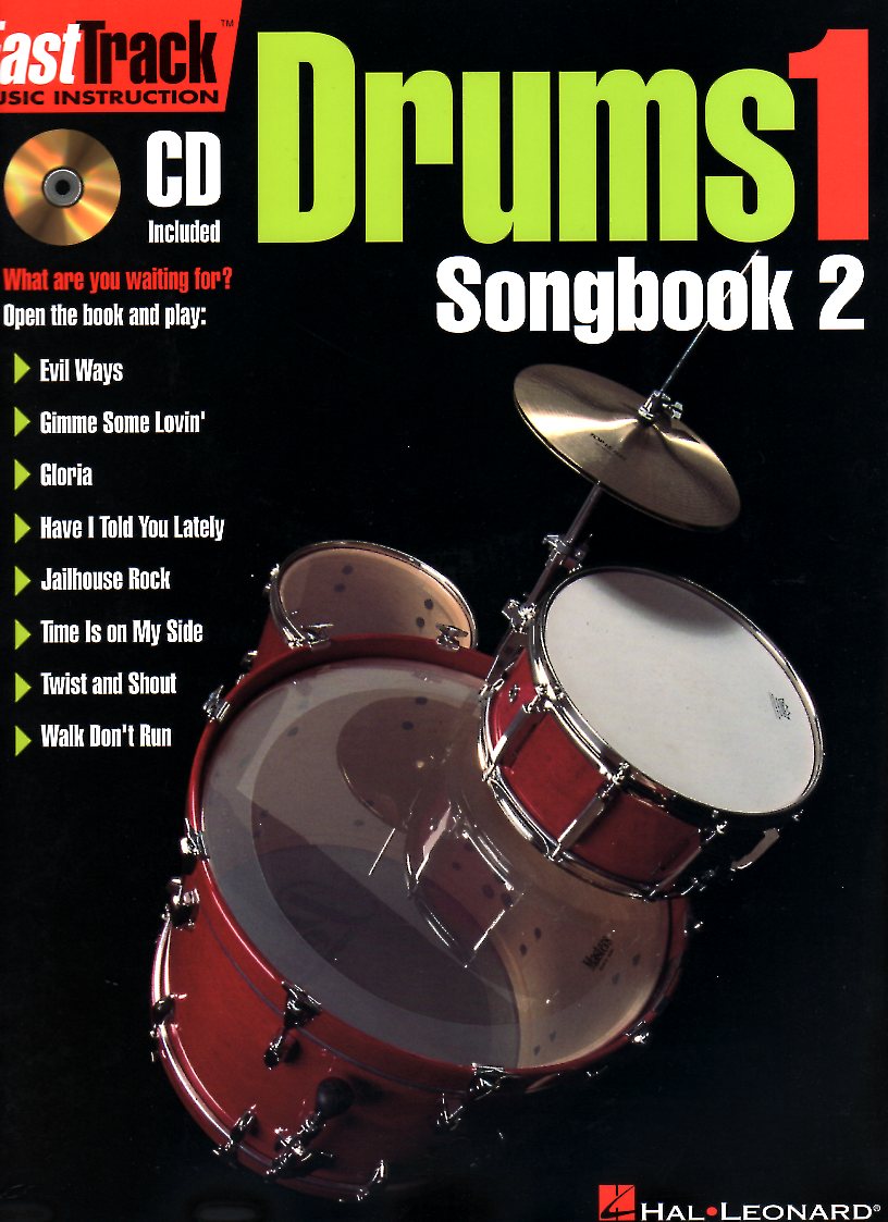 Fast Track Drums 1 Songbook 2 + CD