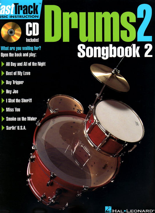 Fast Track Drums 2 Songbook 2 + CD