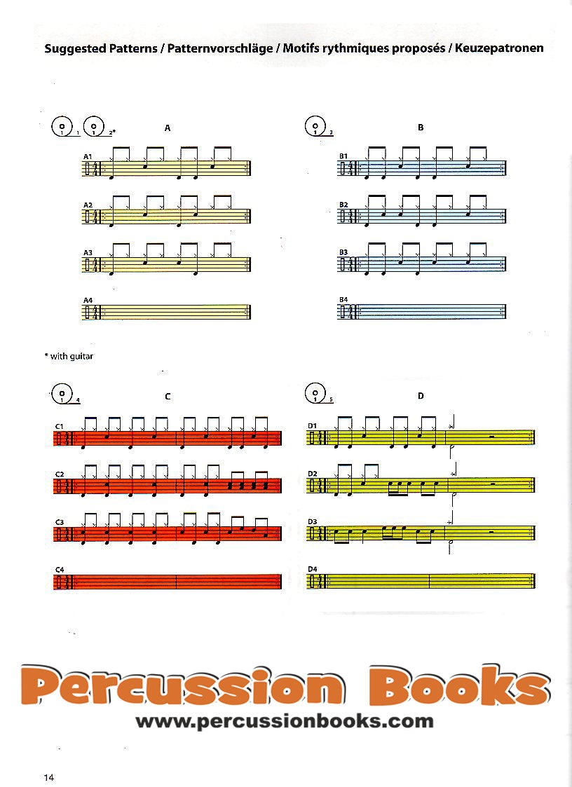 Grooves In Colors Cover;Grooves In Colors Sample 1;Grooves In Colors Sample 2;Grooves In Colors Sample 3