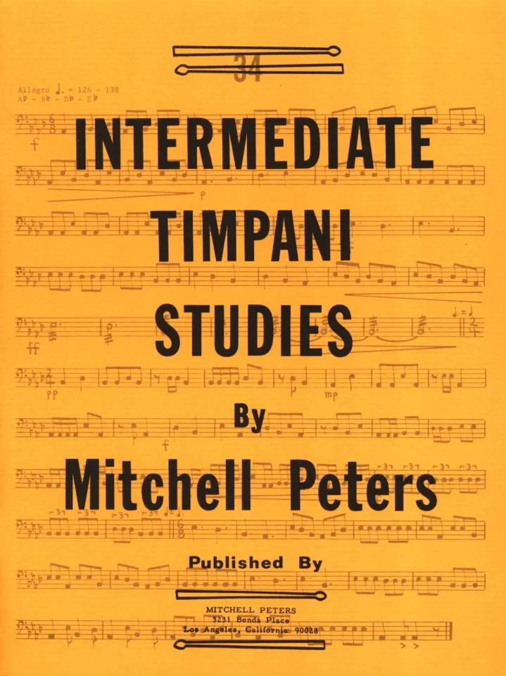 Intermediate Timpani Studies | Mitchell Peters