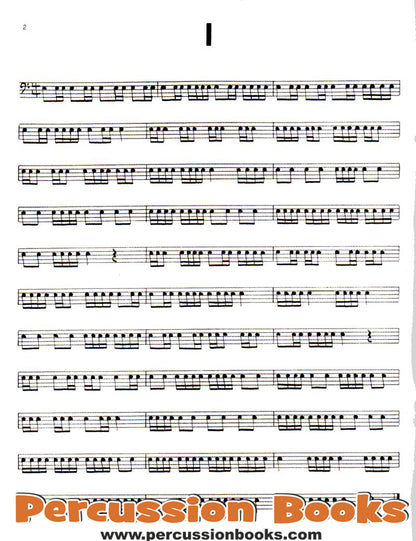 Intermediate Snare Drum Studies Cover;Intermediate Snare Drum Studies Sample 1;Intermediate Snare Drum Studies Sample 2;Intermediate Snare Drum Studies Sample 3