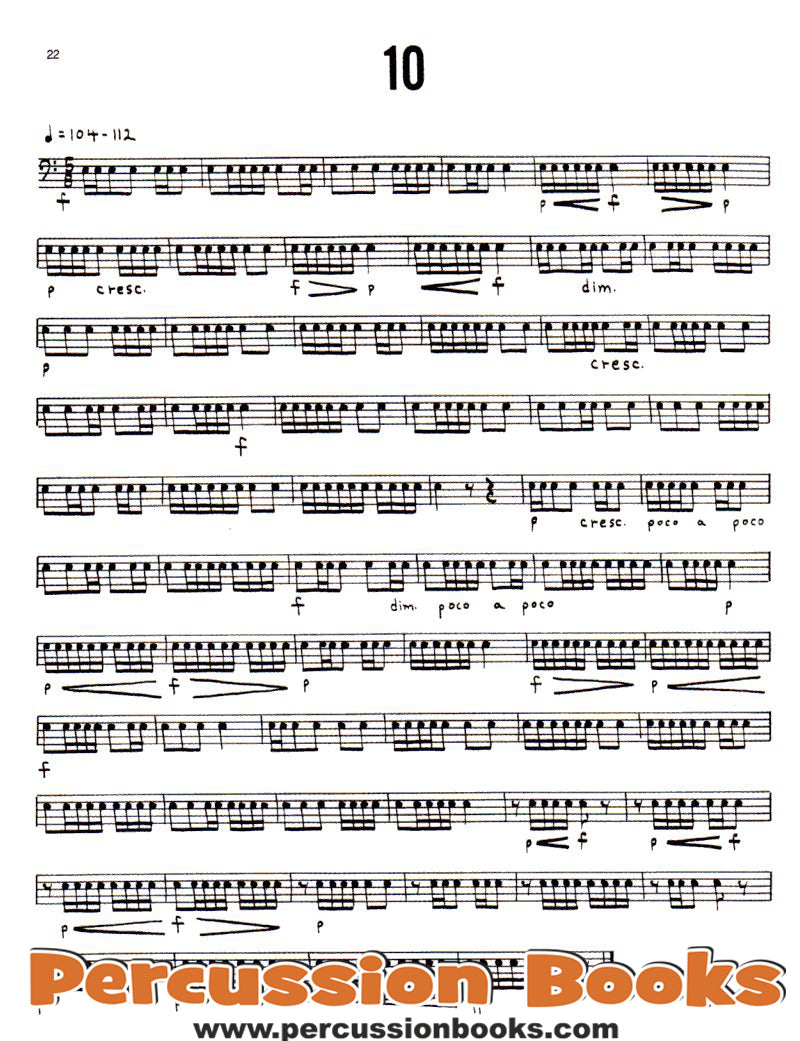 Intermediate Snare Drum Studies Cover;Intermediate Snare Drum Studies Sample 1;Intermediate Snare Drum Studies Sample 2;Intermediate Snare Drum Studies Sample 3