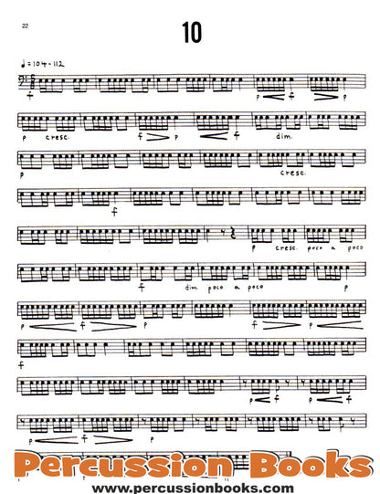 Intermediate Snare Drum Studies Cover;Intermediate Snare Drum Studies Sample 1;Intermediate Snare Drum Studies Sample 2;Intermediate Snare Drum Studies Sample 3