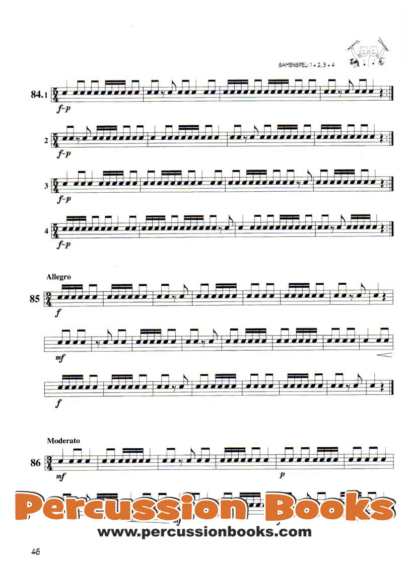 Methode Voor Kleine Trom 1 Cover;Methode Voor Kleine Trom 1 Sample 1;Methode Voor Kleine Trom 1 Sample 2;Methode Voor Kleine Trom 1 Sample 3