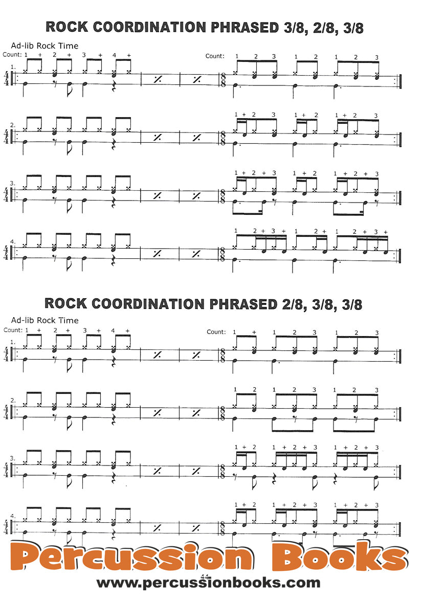 Mini-Monster Book of Rock Drumming Cover;Mini-Monster Book of Rock Drumming Sample 1;Mini-Monster Book of Rock Drumming Sample 2;Mini-Monster Book of Rock Drumming Sample 3