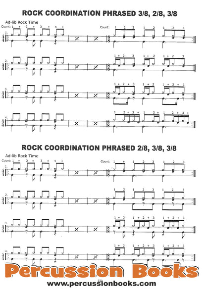 Mini-Monster Book of Rock Drumming Cover;Mini-Monster Book of Rock Drumming Sample 1;Mini-Monster Book of Rock Drumming Sample 2;Mini-Monster Book of Rock Drumming Sample 3
